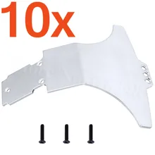 10 шт. алюминиевый передний/задний бампер для RC 1/18 WLtoys A969 A969-B запчасти