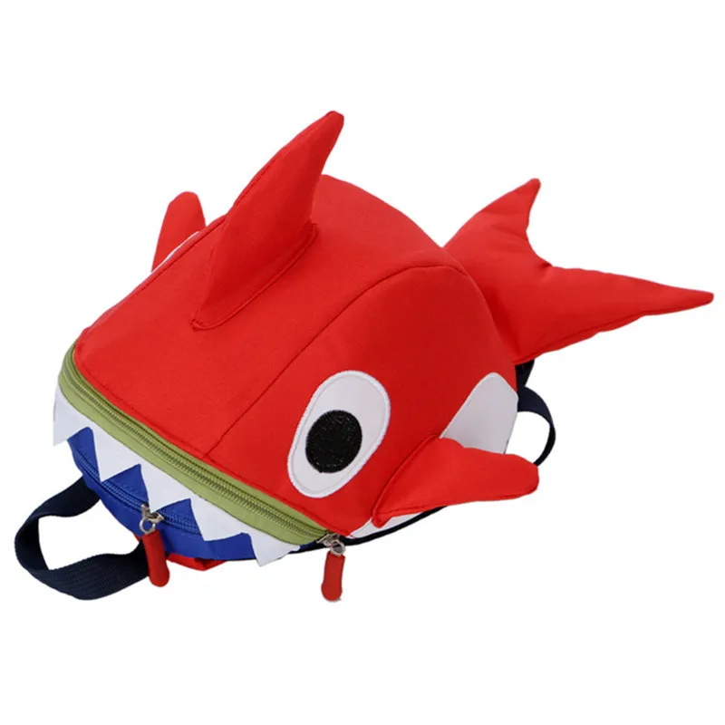 Год, Детский Регулируемый рюкзак с мультипликационным принтом, с защитой от потери, с ремешком на запястье для ребенка от 7 месяцев до 48 месяцев, с потерей запястья - Цвет: red