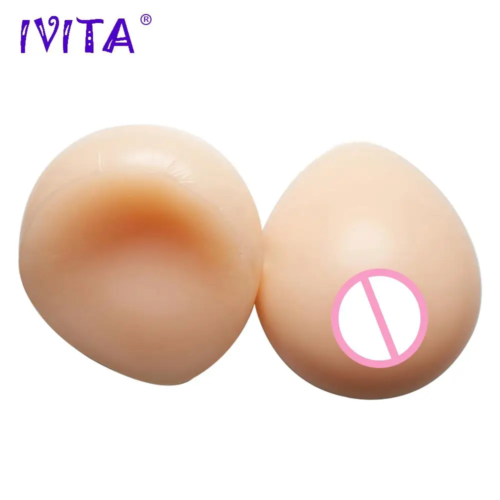 

IVITA 2800g Silicone Artificial Breast Forms Fake Crossdresser Boobs Enhancer Realistic Women Silicone Boobs Forms Mastectomy