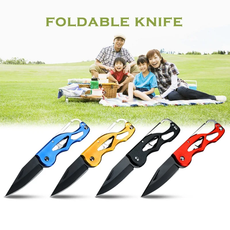 Дешевый Многофункциональный Портативный карман выживания спасения утилита прямой Ножи Отдых на природе Охота Ножи с оболочкой фиксированным лезв...