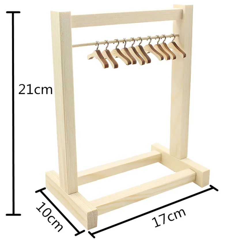 Blyth кукла металлический крючок деревянная вешалка куклы аксессуары гардероб для кукла 1/6 ребенок Blyth вешалка для кукольной одежды вешалка для одежды