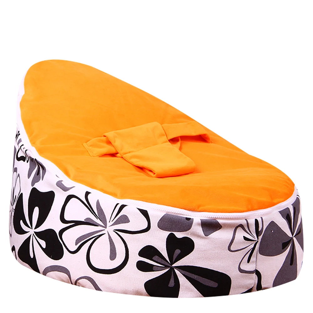 Levmoon Medium Ewha Print Bean Bag Chair Kids Bed For Sleeping Portable Folding Child Seat Sofa Zac Without The Filler Levmoon Medium Ewha Print Bean Bag Chair Kids Bed For Sleeping Portable Folding Child Seat Sofa Zac Without The Filler