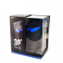 Автомобиль солнечной широкий Топ пепельница 30 градусов широкий Топ легко просматривать Большой off дым поверхность с 2 от дым отверстия