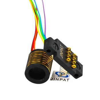 

8 Wires Separate Slip RingWith Bore 9.55mm Through Bore Low Resistance Tiny Contact Smooth Running For OEM Machinery