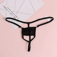 1 шт., сексуальные женские Мини-стринги с микро-бандажом, стринги с вырезами, трусики, трусы для женщин, эротичное нижнее бельё, новинка