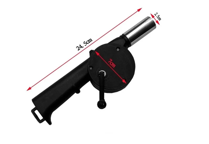 200 шт. открытое Дачное барбекю нагнетатель воздуха вентилятор для барбекю, пикника устройство для раздувания огня ручной коленчатый вентилятор ручной вентилятор