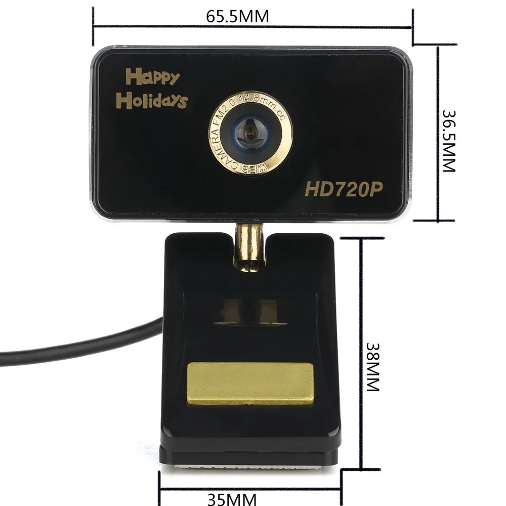 Высокое качество USB камера USB HD веб-камера 720P Цифровая видео веб-камера со встроенным Звуком Цифровой светодиодный для дома и офиса L0429#3