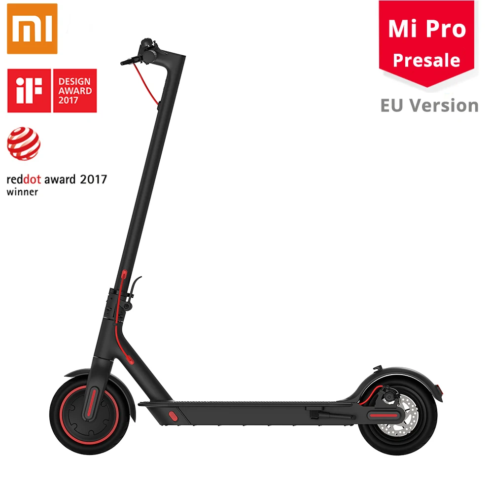 2019 Xiaomi Mijia электрический скутер Pro Smart E скутер скейтборд мини складной Ховерборд Patinete Электрический аккумулятор для взрослых 45 км - изображение