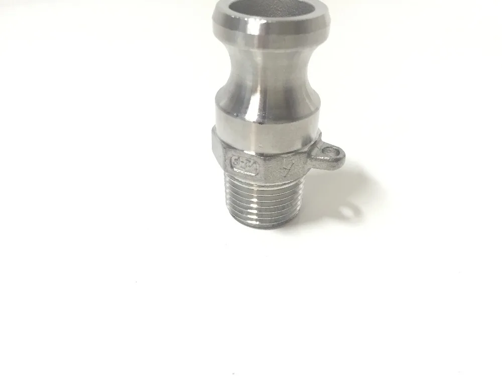 Homebrew Beer Camlock Qd 1/2 Type F, Stainless Steel 316, Homebrew