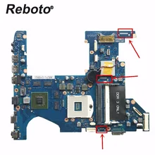 Reboto для samsung RC530 материнская плата для ноутбука BA92-08556A BA92-08556B GT 540M 2GB GPU поддержка i7 процессор тестирование Быстрая