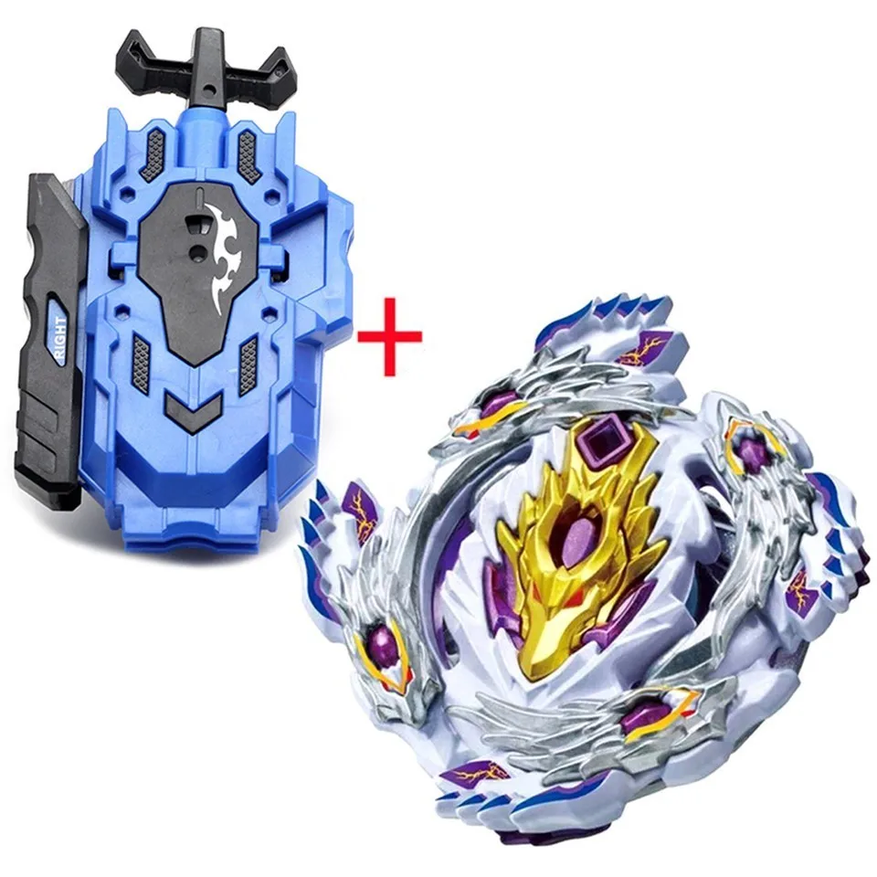 Горячая Beyblade Burst пусковая установка левая и правая двухсторонняя Проводная пусковая машина Bayblade игрушка Bable Drain Fafnir Phoenix Bayblade Рождественский подарок - Цвет: b110