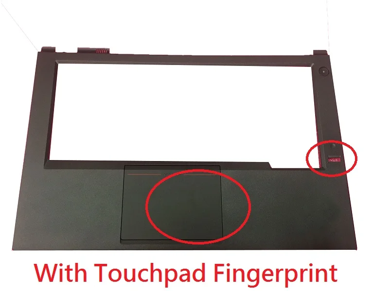 Подлокотник для ноутбука lenovo ThinkPad T440P 04X5394 верхний регистр с датчиком отпечатка