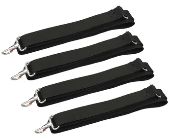 

4 pcs BIMINI TOP STRAPS SEACHOICE BLACK 50-78811 BOAT CANVAS STRAPS BOATINGMALL
