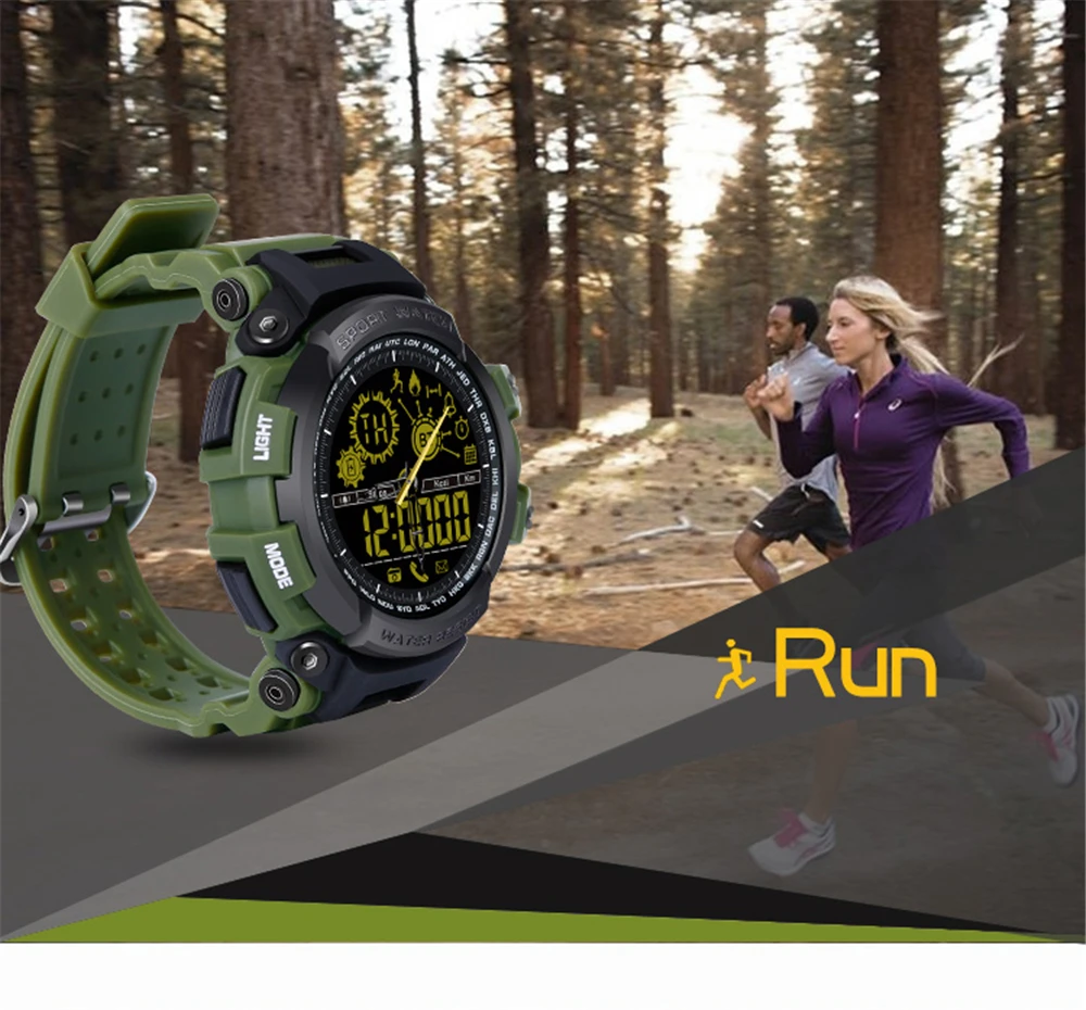 RollsTimi мужские спортивные часы двойной дисплей Аналоговый Цифровой Электронные умные часы водостойкие наручные часы одежда заплыва Военная