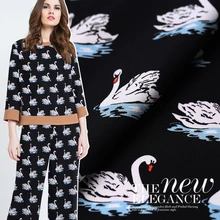 На заказ 138 см шириной 30 мм Вес цифровой струйной стрейч-креп шелк тяжелый вес Креп Де Шин ткани материал для одежды