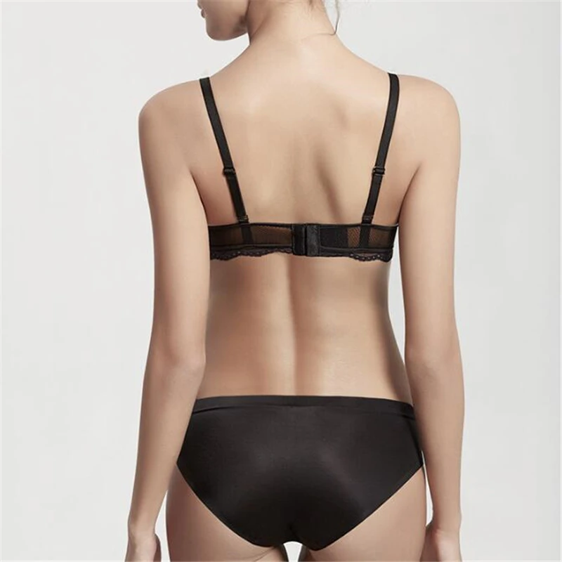 Бюстгальтеры для женщин Эротический бюстгальтер набор Пуш ап белье нижнее