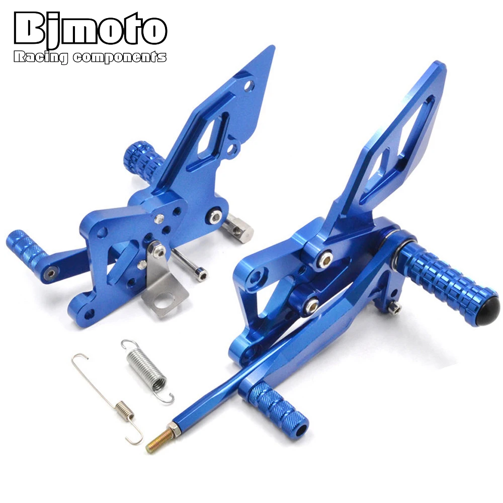 

BJMOTO For Yamaha YZF R3 2015-2018 R3 ABS 2017-2018 YZF R25 2013-2018 Racing Foot pegs Adjustable Rearset Rear Sets