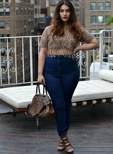 Aliexpress.com : Buy High waist elastic tight skinny jeans