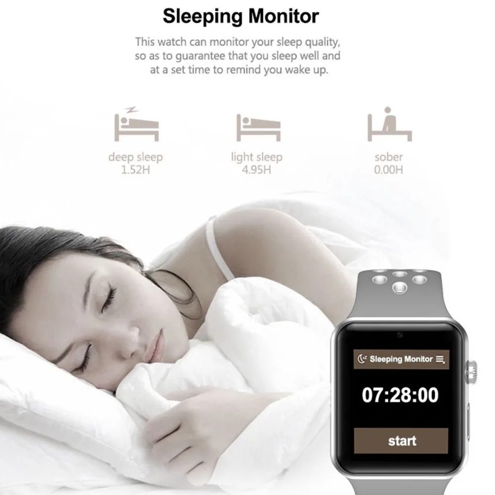 Смарт часы Timethinker DM09 Plus умные Android IOS Bluetooth камера шаг вызова шагомер sim карта Relogios