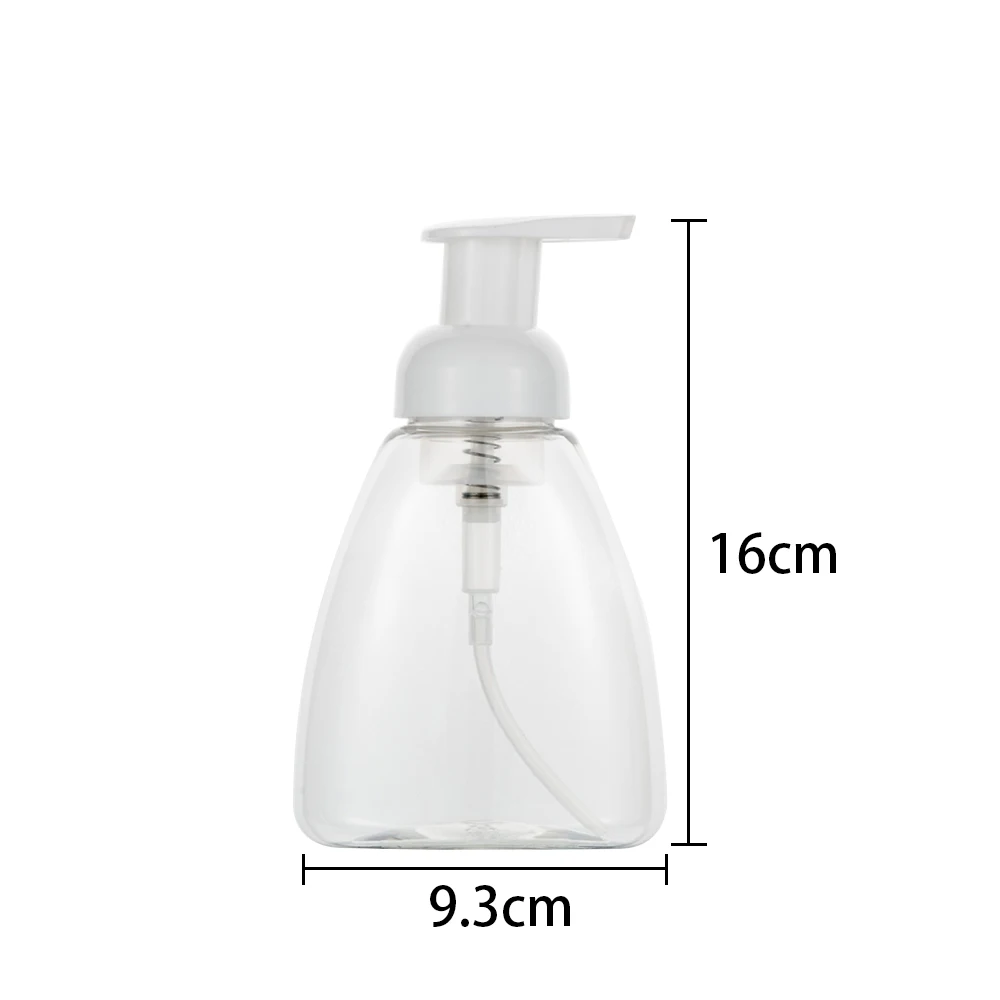 1PC 300ML Refillable Plastic Foaming Empty Spray Whipped Mousse Points Bottling Hand Soap