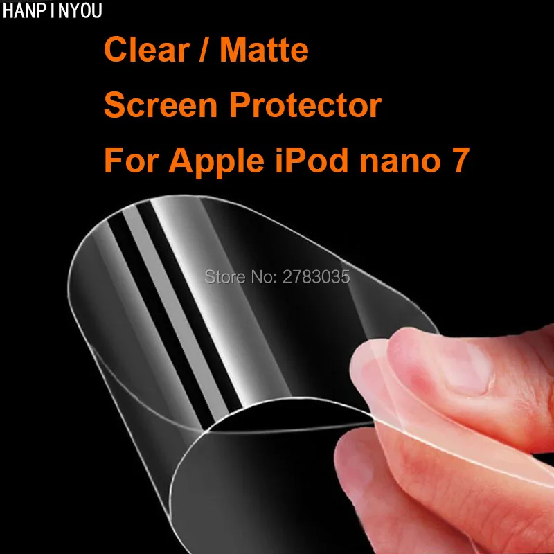 

For Apple iPod nano 7 2.5" New Clear Glossy / Anti-Glare Matte Screen Protector Protective Film Guard (Not Tempered Glass)