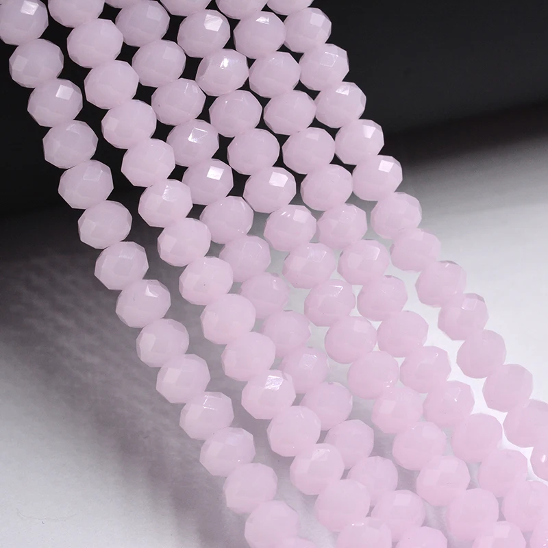 

6*8mm FLTMRH Crystal Glass Beads 70Pcs/Lot 054 Rondelle Faceted Loose Spacer Beads for DIY Jewelry Making Wholesale