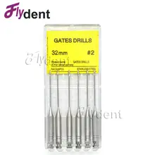 Стоматологические дрели Endodontic Reamers ворота сверла reamers 2# Endo файлы ворота файлы стоматолога материалы