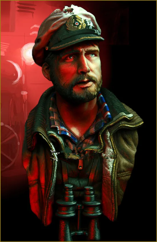1/10 каучуковая фигурка модель комплект Unassambled Неокрашенный BUST373