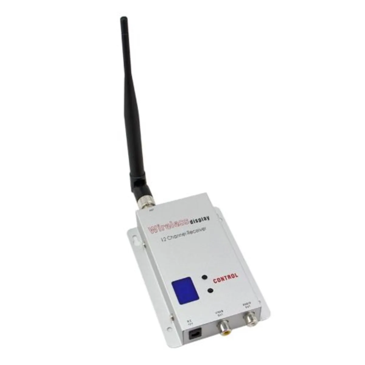1.2GHz 700mW 15CH Wireless Room-to-Room Audio/Video Transmitter Receiver Set for FPV Photography 