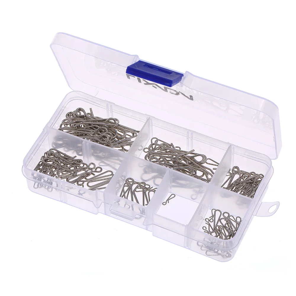 140Pcs Fishing Snaps Set Fishing Line Bait Connectors Carp Fishing