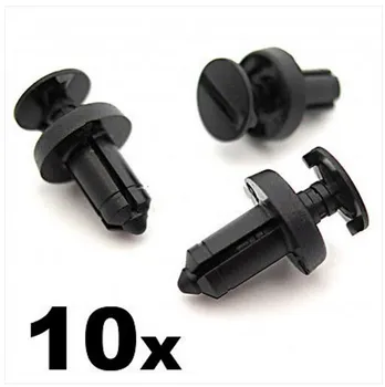 

10x For Renault Plastic Trim Clips- Fit into a 6.5mm Hole. Used on many models 7703072361