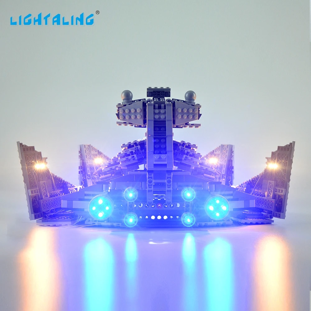 

LIGHTALING Lighting Kit For 75055 Star War Imperial Star Destroyer Light Set Light Kit Compatible With 05062 NOT Blocks Model