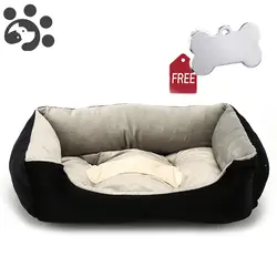 Кровать любимчика для Маленький Средний Большой собак кошек продукты моющиеся однотонная дышащая кровати и диваны Pet кровать для щенка
