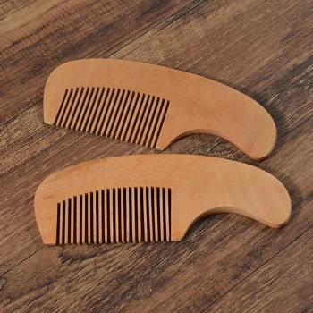 

1pcs Natural Wood Hair Brush Massage Comb Close Teeth Anti-static Head Massage Hair Care Wooden Tools szczotka do wlosow