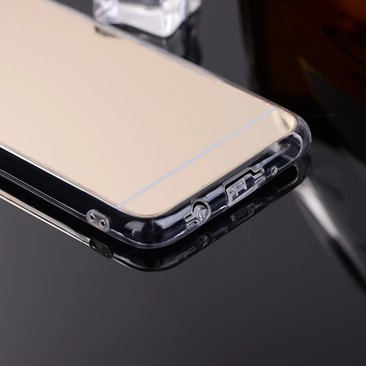 Роскошный зеркальный мягкий силиконовый чехол из ТПУ для Samsung Galaxy J3 2017 Pro J 3 Cover J330F