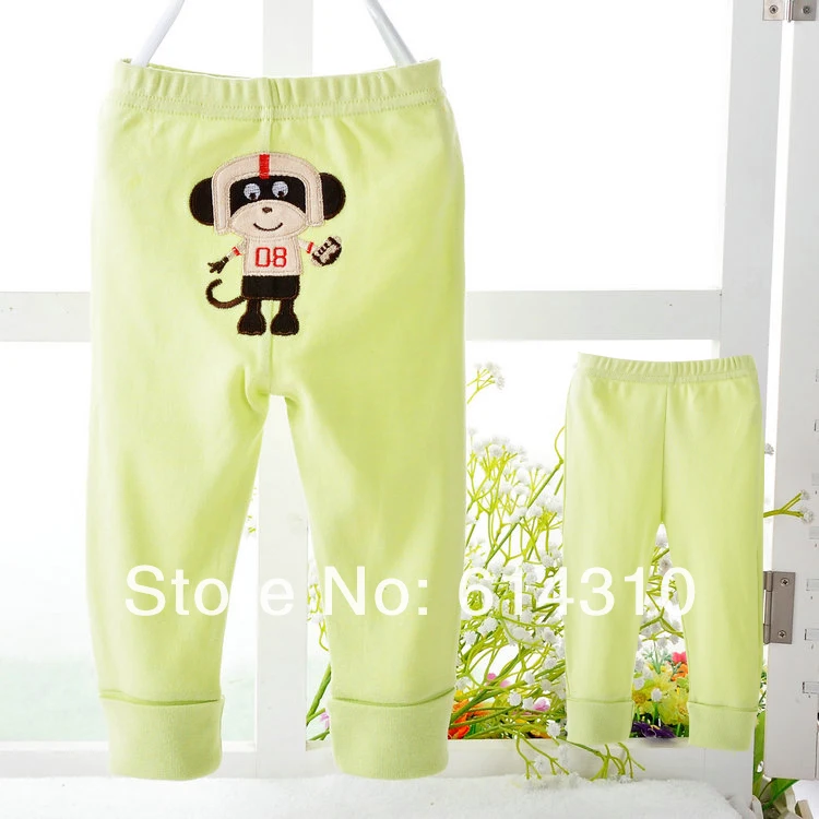 5 шт./лот; Хлопковые Штаны для маленьких мальчиков и девочек; детские брюки; детские мягкие брюки с рисунком; леггинсы