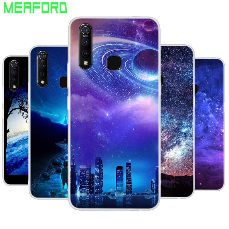 

Silicone Case For VIVO Z5X Soft Art Print Back Cover For Vivo Z5X Clear bumper Phone Case For vivoz5x z5 x z 5x V1911A V1919A