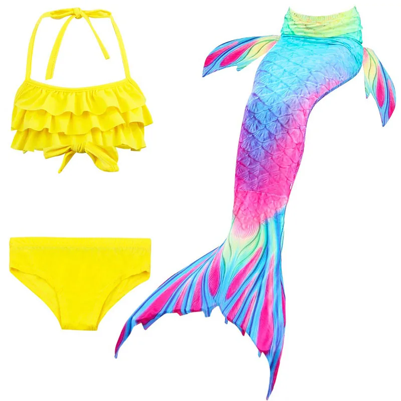 Kids Mermaid Swimsuit Bikini 6-2
