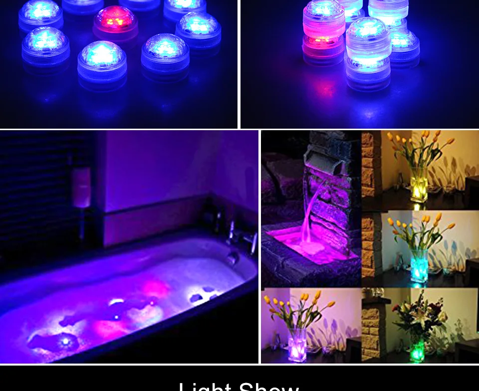 RGB LED Submersible Candle Light (4)
