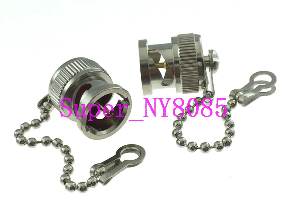 

Dust cap with chain for BNC female RF connector Zinc Alloy