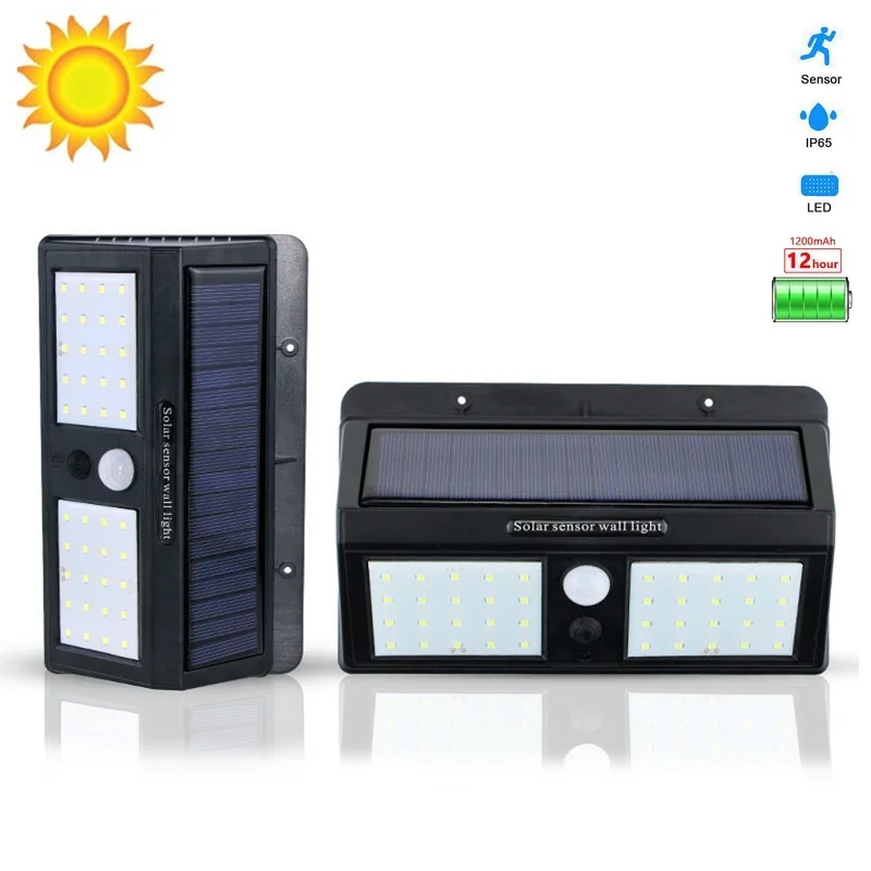 

Outdoor lighting Solar Lights Outdoor Wall Light Waterproof Energy saving Garden Night security Lamp led exterior balcony light