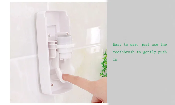 YEPACGDSE 1 набор держатель зубной щетки автоматический диспенсер для зубной пасты+ 5 держатель для зубной щетки настенный держатель для ванной тоже