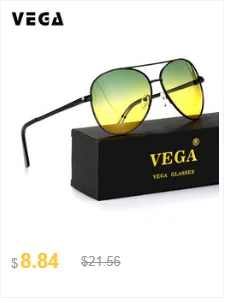VEGA поляризованные желтые солнцезащитные очки для вождения в ночное время высокое качество HD Vision День Ночь солнцезащитные очки поляризационные защитные очки с коробкой