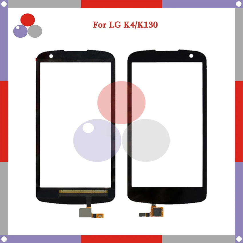 

4.5" Touch Screen LG K4 K120 K121 K130 K130E Touch Screen Panel Sensor Digitizer Outer Glass Lens