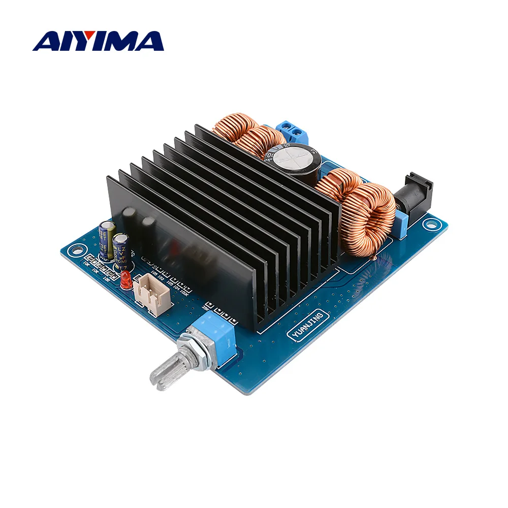 Плата усилителя сабвуфера AIYIMA TDA7498 150 Вт моно усилители мощности домашний