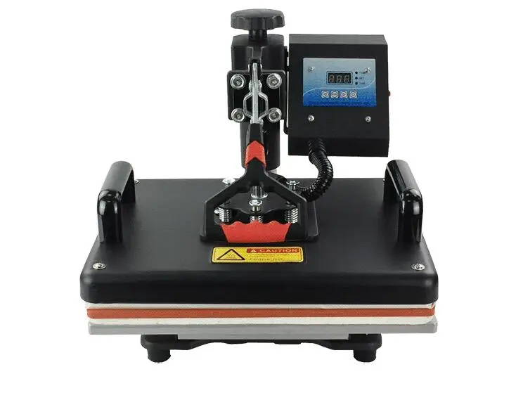 Free Shipping By DHL 1PC 6in1 30*38cm T-shirt Swing Away Heat Press Machine/Shaking Head Heat Transfer Sublimation Machine