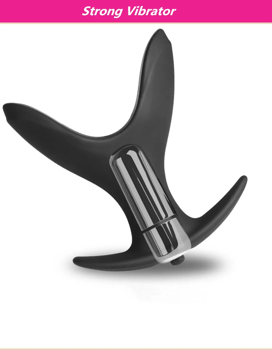 Soft Silicone V Port Anal Plug BDSM Erotic Toys,Opening Butt Anal Speculum Prostate Vibrator Sex Toys for Men Woman Gay ST488 2 Soft Silicone V Port Anal Plug BDSM Erotic Toys,Opening Butt Anal Speculum Prostate Vibrator Sex Toys for Men Woman Gay ST488 2