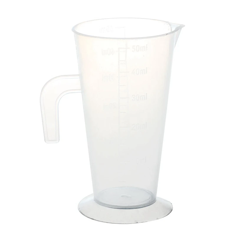 Домашняя кухонная мука, сахар мерный стакан для жидкостей измерительная трубка 50 мл (прозрачный цвет)