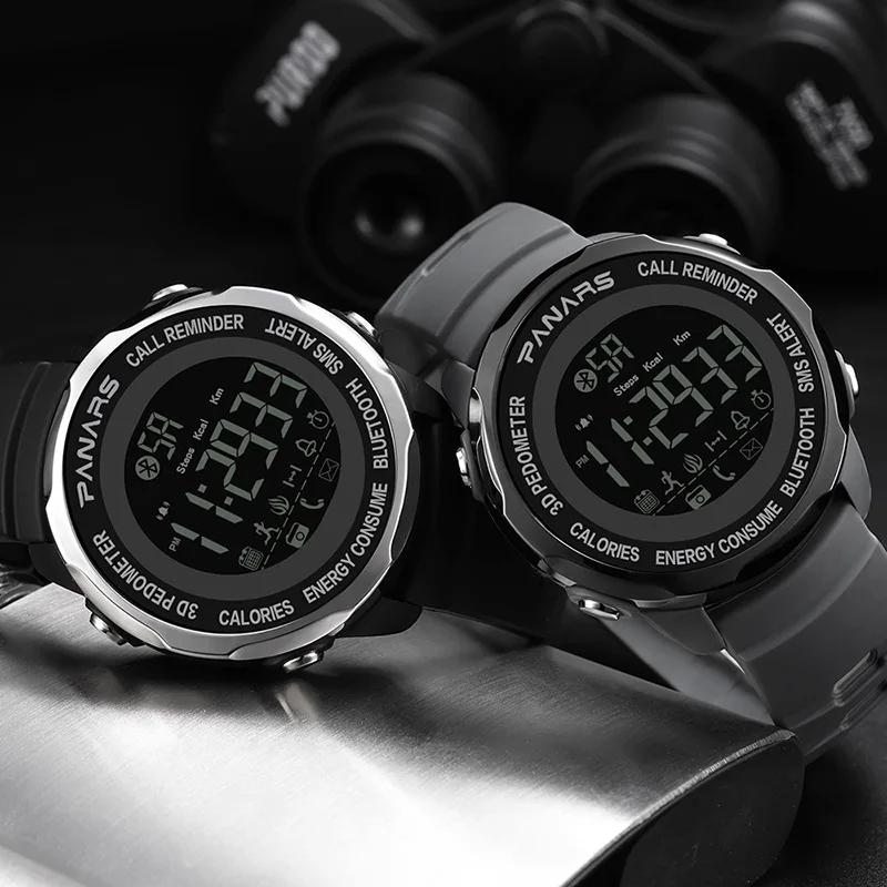 Waterproof Smart Watch Call Reminder Fashion Sports Men's Watch Bluetooth Photo Step Electronic Watch