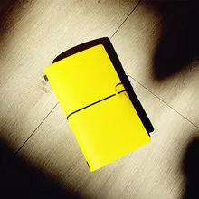 "Lucky Chance" Записная книжка из искусственной кожи, записная книжка для путешественника из крафт-бумаги, бумажный дневник, канцелярские принадлежности, подарок